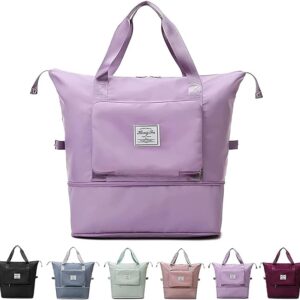 Large Capacity Folding Travel Tote Bag